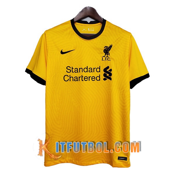 Camisetas Futbol FC Liverpool Portero Amarillo 20/21
