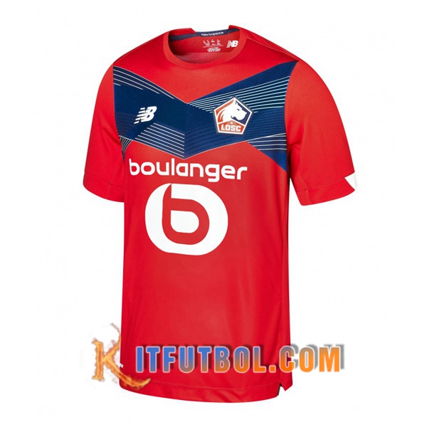 Nueva Camisetas Futbol Lille OSC Primera 20/21