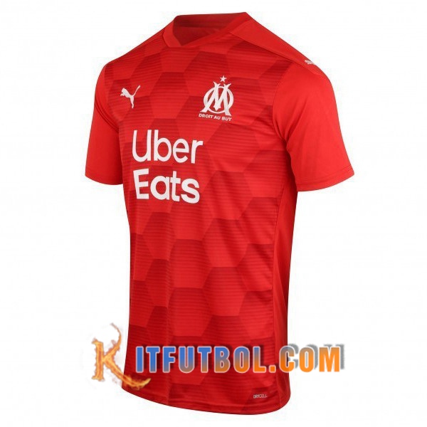 Camisetas Futbol Marsella OM Portero Roja 20/21