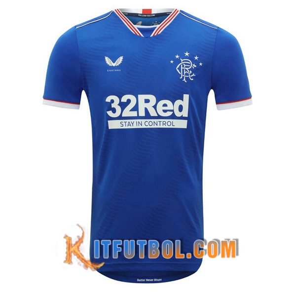 Camisetas Futbol Rangers FC Primera 20/21
