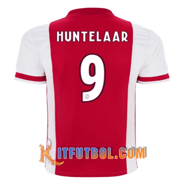 Camisetas Futbol AFC Ajax (HUNTEELAAR 9) Primera 20/21