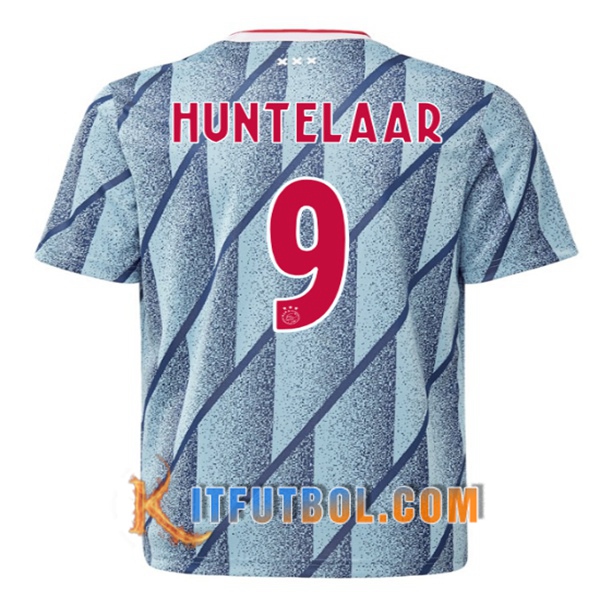 Camisetas Futbol AFC Ajax (HUNTEELAAR 9) Segunda 20/21