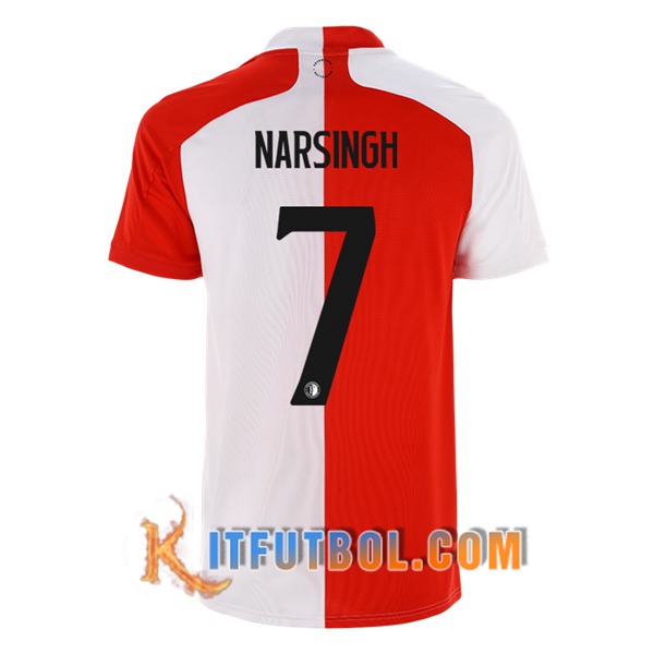 Camisetas Futbol Feyenoord (NARSINGH 7) Primera 20/21