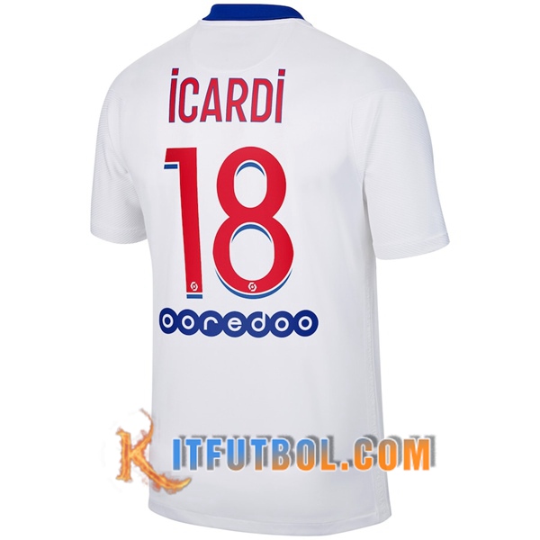 Camisetas Futbol PSG (Icardi 18) Segunda 20/21