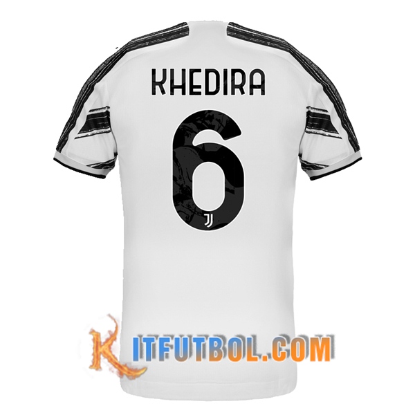 Camisetas Futbol Juventus (KHEDIRA 6) Primera 20/21