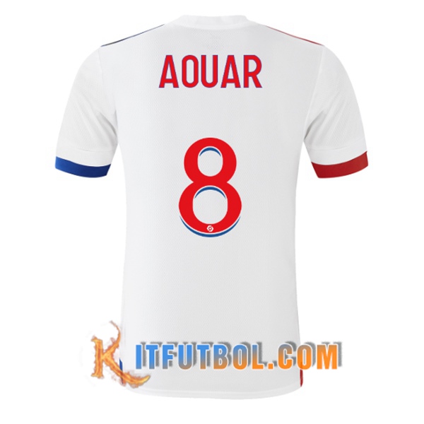 Camisetas Futbol Lyon OL (AOUAR 8) Primera 20/21