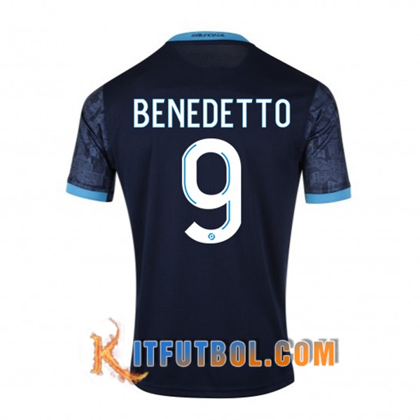 Camisetas Futbol Marsella OM (Benedetto 9) Segunda 20/21