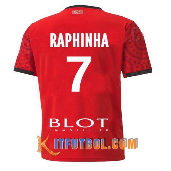 Camisetas Futbol Stade Rennais (RAPHINHA 7) Primera 20/21