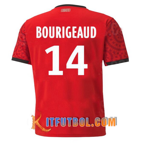 Camisetas Futbol Stade Rennais (BOURIGEAUD 14) Primera 20/21