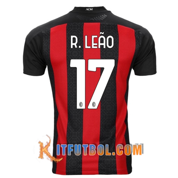 Camisetas Futbol Milan AC (R.LEAO 17) Primera 20/21