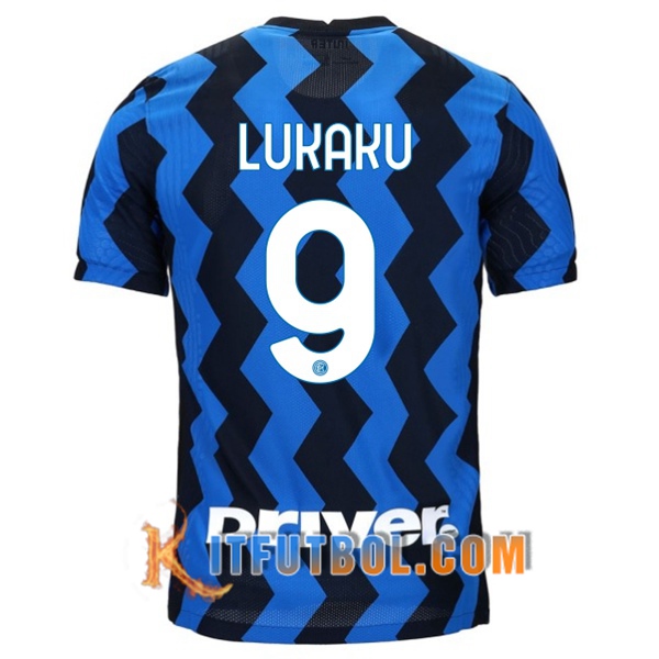 Camisetas Futbol Inter Milan (LUKAKU 9) Primera 20/21