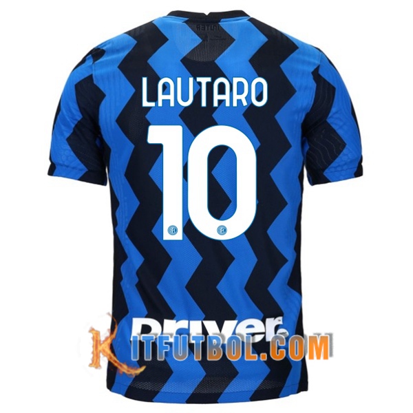 Camisetas Futbol Inter Milan (LAUTARO 10) Primera 20/21