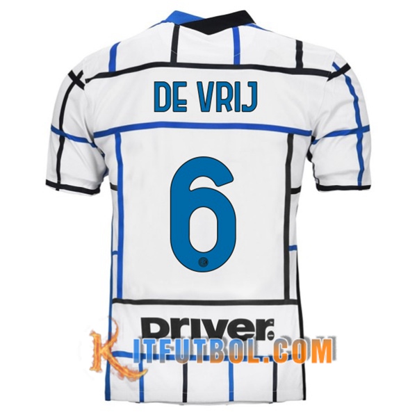 Camisetas Futbol Inter Milan (DE VRIJ 6) Segunda 20/21