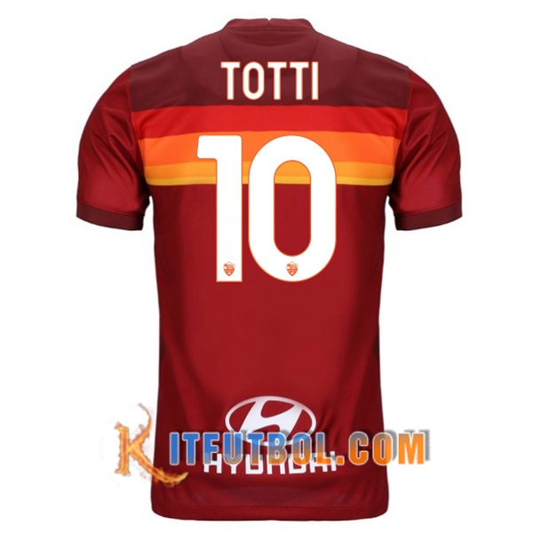 Camisetas Futbol AS Roma (TOTTI 10) Primera 20/21