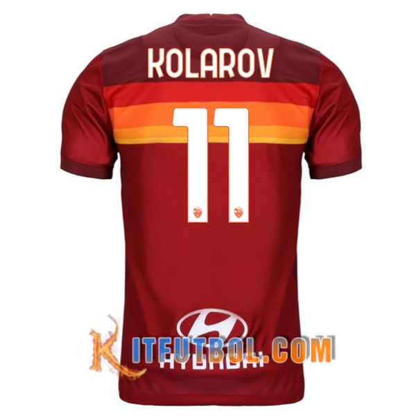 Camisetas Futbol AS Roma (KOLAROV 11) Primera 20/21