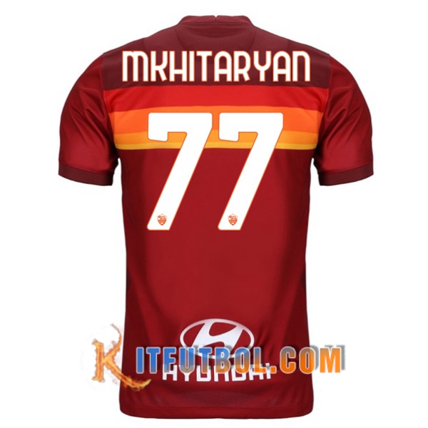 Camisetas Futbol AS Roma (MKHITARYAN 77) Primera 20/21