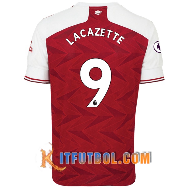 Camisetas Futbol Arsenal (Lacazette 9) Primera 20/21