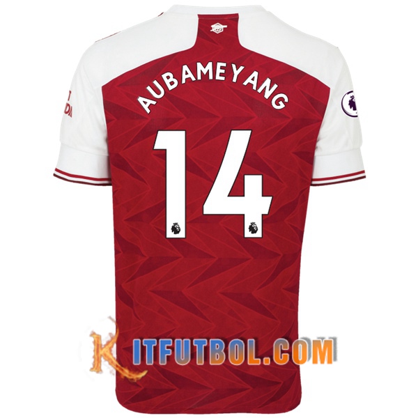 Camisetas Futbol Arsenal (Aubameyang 14) Primera 20/21