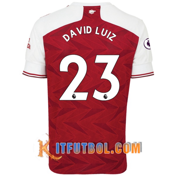 Camisetas Futbol Arsenal (David Luiz 23) Primera 20/21