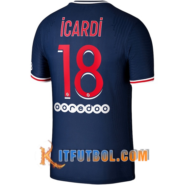 Camisetas Futbol PSG (Icardi 18) Primera 20/21