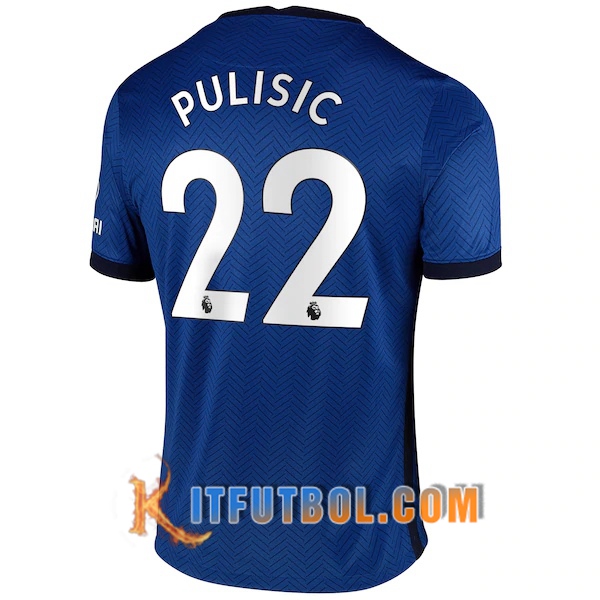 Camisetas Futbol FC Chelsea (Pulisic 22) Primera 20/21