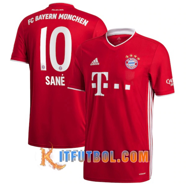 Camisetas Futbol Bayern Munich (Sané 10) Primera 20/21