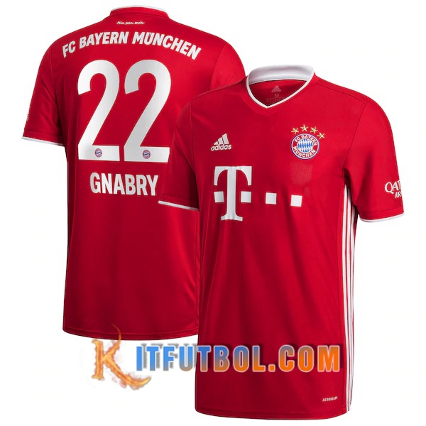 Camisetas Futbol Bayern Munich (Gnabry 22) Primera 20/21