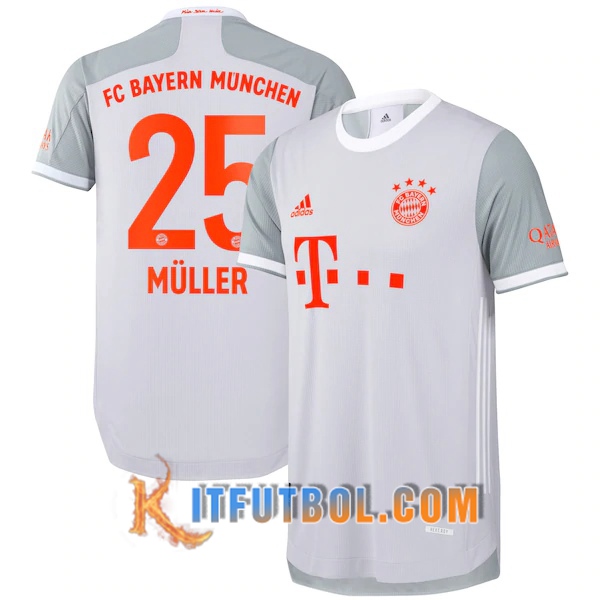 Camisetas Futbol Bayern Munich (Müller 25) Segunda 20/21