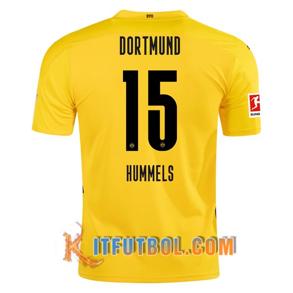 Camisetas Futbol Dortmund BVB (HUMMELS 15) Primera 20/21