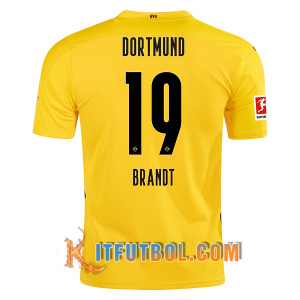 Camisetas Futbol Dortmund BVB (BRANDT 19) Primera 20/21