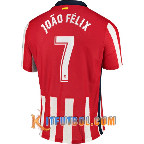 Camisetas Futbol Atletico Madrid (Joao Felix 7) Primera 20/21