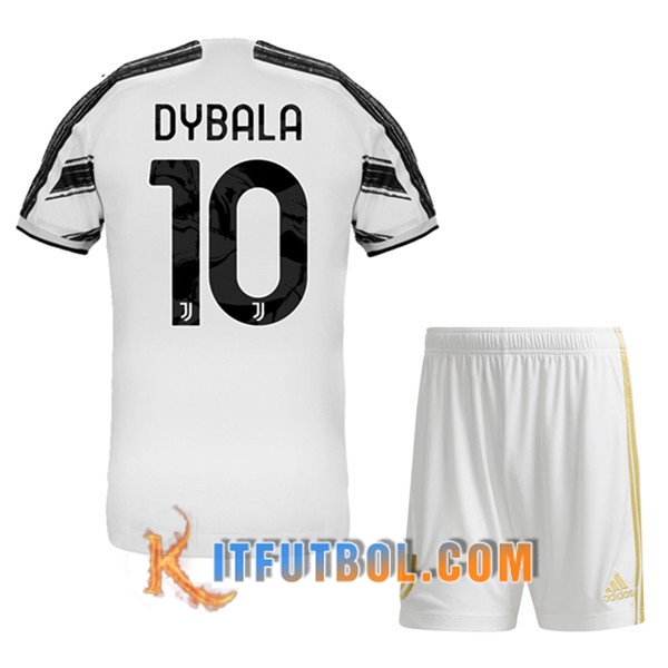 Camisetas Personalizadas Futbol Juventus (DYBALA 10) Ninos Primera 20/21