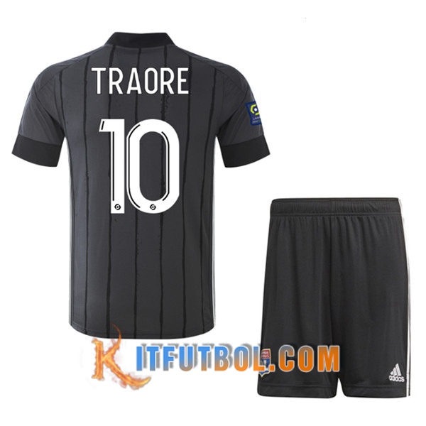 Camisetas Personalizadas Futbol Lyon OL (MAROZSAN 10) Ninos Segunda 20/21