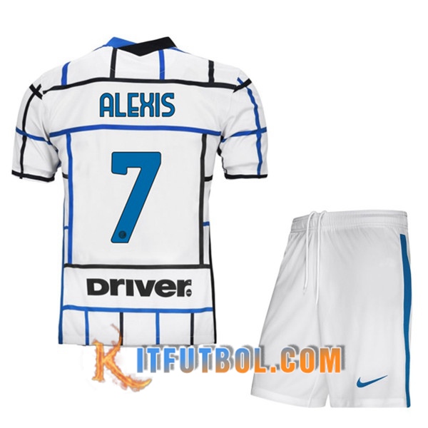 Camisetas Personalizadas Futbol Inter Milan (ALEXIS 7) Ninos Segunda 20/21