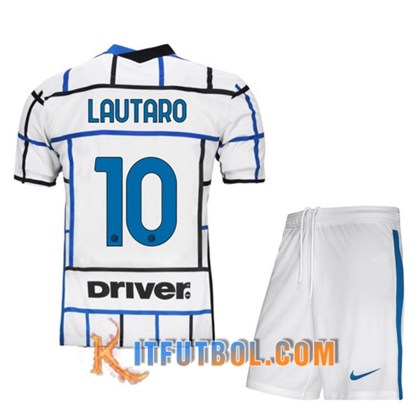Camisetas Personalizadas Futbol Inter Milan (LAUTARO 10) Ninos Segunda 20/21