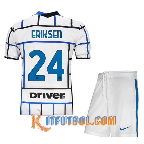 Camisetas Personalizadas Futbol Inter Milan (ERIKSEN 24) Ninos Segunda 20/21