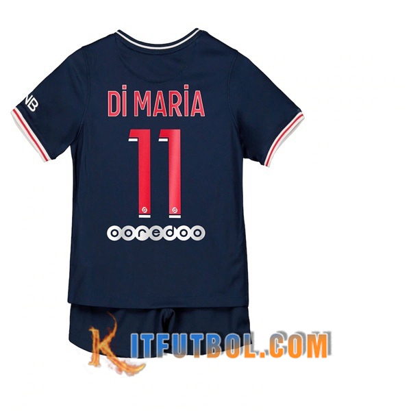 Camisetas Personalizadas Futbol PSG (Di Maria 11) Ninos Primera 20/21