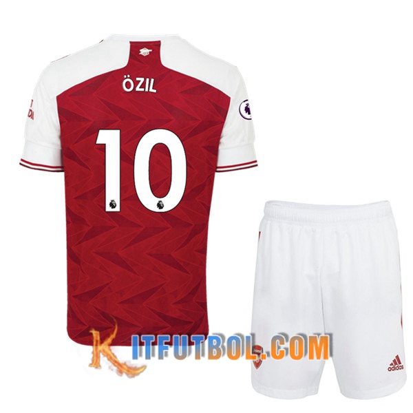 Camisetas Personalizadas Futbol Arsenal (Özil 10) Ninos Primera 20/21