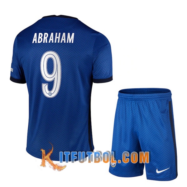 Camisetas Personalizadas Futbol FC Chelsea (Abraham 9) Ninos Primera 20/21