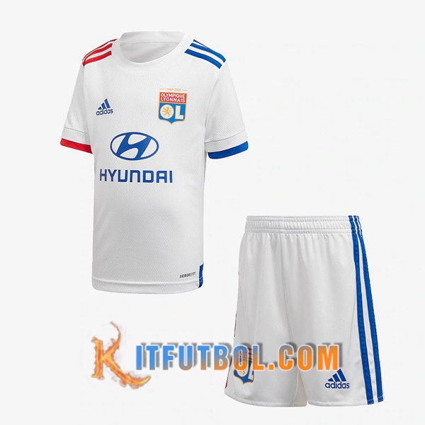 Camisetas Personalizadas Futbol Lyon OL Ninos Primera 20/21