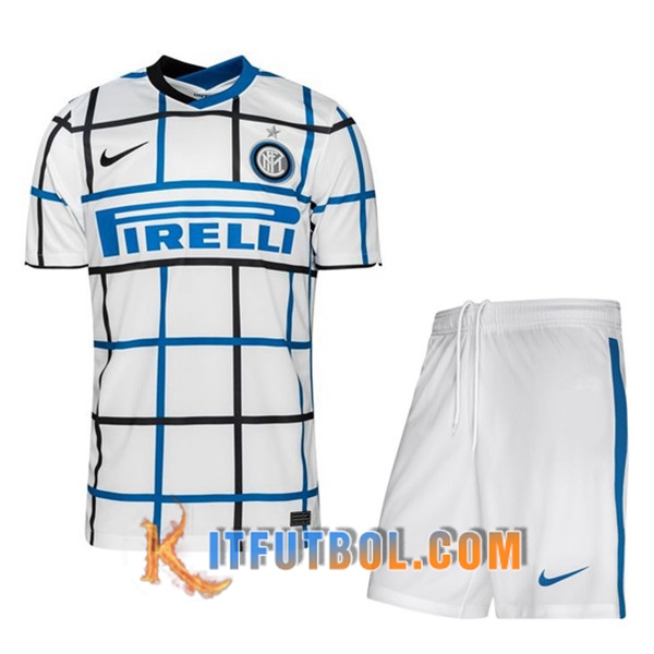 Nueva Camisetas Personalizadas Futbol Inter Milan Ninos Segunda 20/21