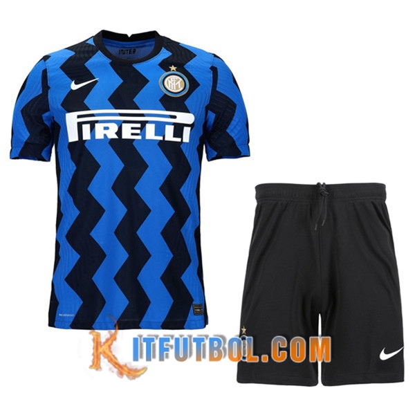 Traje Camisetas Futbol Inter Milan Primera + Cortos 20/21