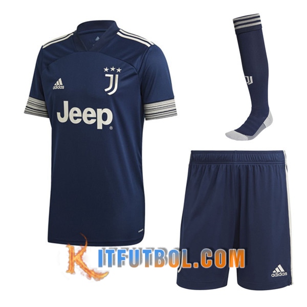 Traje Camiseta Futbol Juventus Segunda (Cortos+Calcetines) 20/21