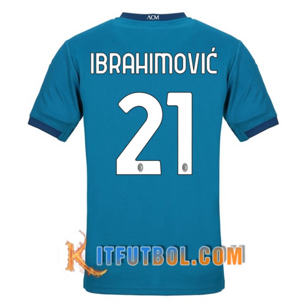 Camiseta Futbol Milan AC (IBRAHIMOVIC 21) Tercera 20/21