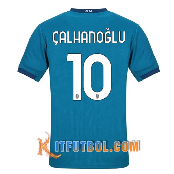 Camiseta Futbol Milan AC (CALHANOGLU 10) Tercera 20/21