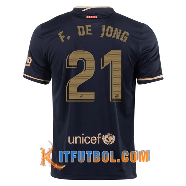 Camiseta Futbol FC Barcelona (F.DE JONG 21) Segunda 20/21