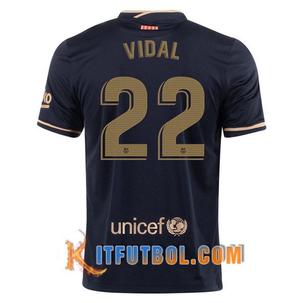 Camiseta Futbol FC Barcelona (VIDAL 22) Segunda 20/21