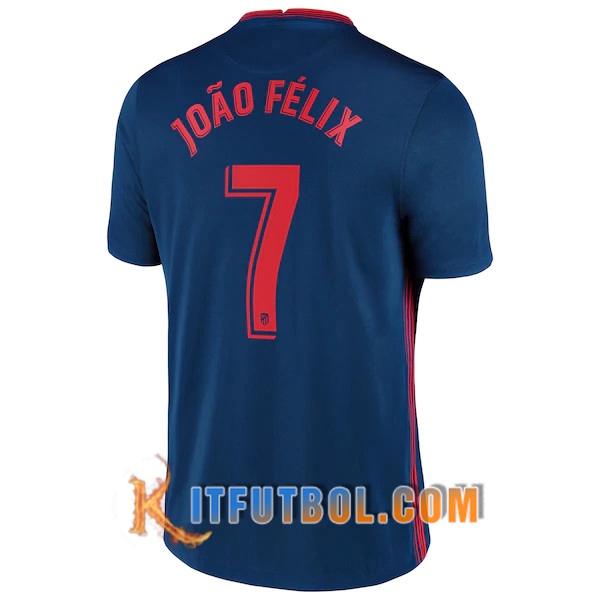 Camiseta Futbol Atletico Madrid (Joao Felix 7) Segunda 20/21