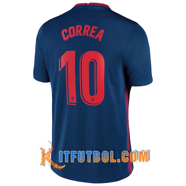 Camiseta Futbol Atletico Madrid (Correa 10) Segunda 20/21