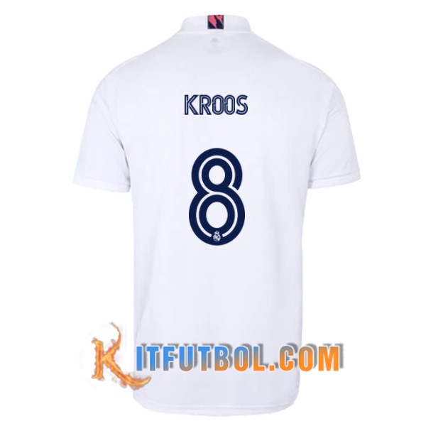 Camiseta Futbol Real Madrid (KROOS 8) Primera 20/21